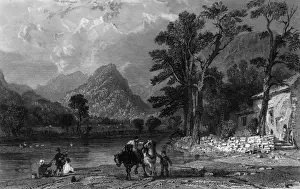 Crag Prints: Castle Crag, Borrowdale, Lake District