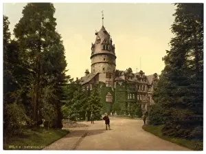 Detmold Prints: The castle, Detmold, Lippe, Germany