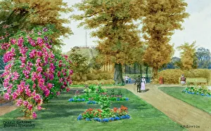 Bishops Prints: Castle Gardens, Bishop's Stortford, Hertfordshire