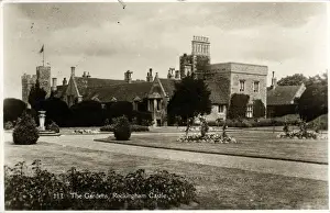 Harborough Prints: The Castle & Gardens, Rockingham, Leicestershire