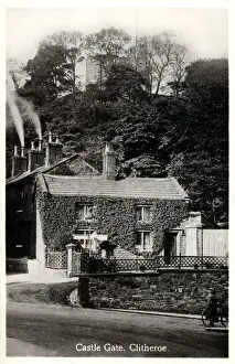 Clitheroe Prints: Castle Gate, Clitheroe, Lancashire