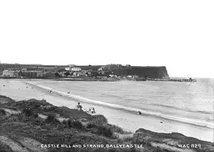 Ballycastle Prints: Castle Hill and Strand, Ballycastle
