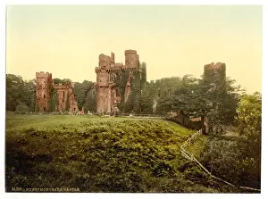The castle, Hurstmonceux, England