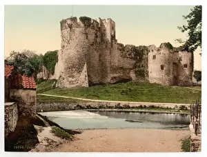 Chepstow Prints: Castle, II, Chepstow, England