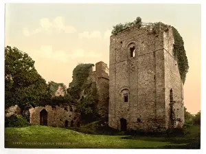 Goodrich Prints: Castle, the keep, Goodrich, England