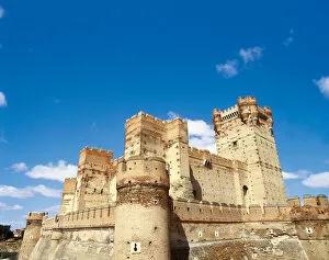 Castle of La Mota. Medina del Campo. Valladolid province. Ca