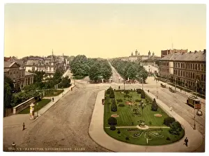 Polytechnic Prints: Castle and polytechnic, Hanover, Hanover, Germany