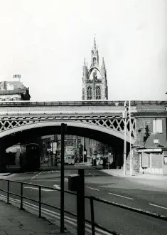 Northumberland Prints: Castle Keep Railway Bridge, Newcastle-Upon-Tyne