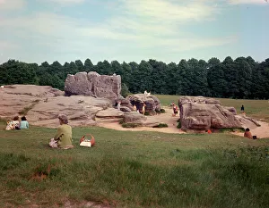 Tunbridge Prints: Castle Rock, The Common, Tunbridge Wells