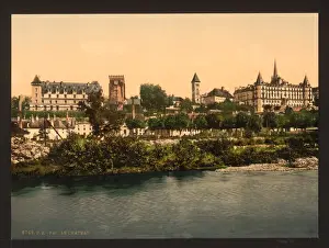 The castle from south front, Pau, Pyrenees, France