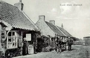 1910s Gallery: Castle street, Arncroach, Fife, Scotland