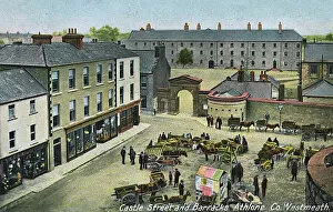 Barracks Collection: Castle Street and Barracks, Athlone, County Westmeath