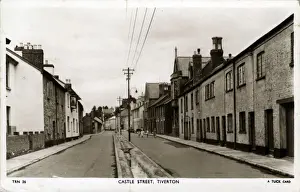 Tiverton Prints: Castle Street, Tiverton, England