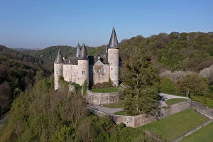 Turret Collection: Castle of Veves, Wallonia, Belgium