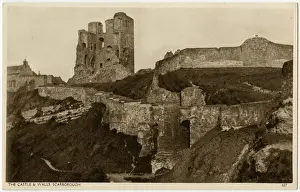 The Castle and Walls, Scarborough, North Yorkshire, England