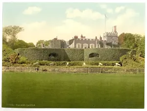 Walmer Prints: The castle, Walmer, England