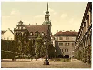 Alt Stadt Collection: The Castle Yard, Altstadt, Dresden, Saxony, Germany