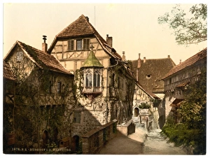 Thuringia Gallery: Castle yard, Wartburg, Thuringia, Germany