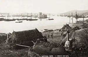 Coastline Prints: Castlebay, Barra, Outer Hebrides, Scotland