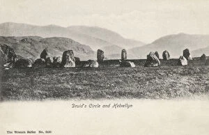 Keswick Collection: Castlerigg Stone Circle near Keswick and Helvellyn