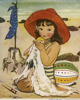 Sand Castle Prints: Castles in the Sand by Muriel Dawson