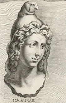 Leda Prints: Castor, one of the Dioscuri in classical mythology