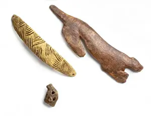 Felid Prints: Casts of artifacts from Czech Republic