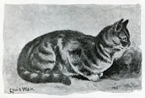 The Cat Show at the Crystal Palace by Louis Wain