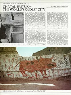 Images Dated 28th February 2020: Catalhoyuk (Catal Hoyuk and Catal Huyuk) - a very large Neolithic