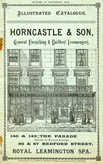 Commercial Gallery: Catalogue cover, Horncastle & Son