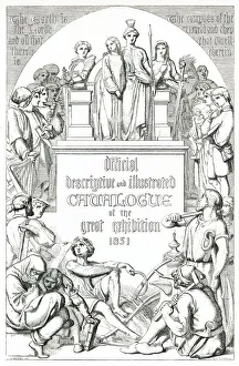 Catalogue title page 1851 Catalogue title page 1851