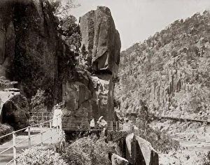 Cataract Gorge, Launceston, Tasmania, Australia, c. 1890