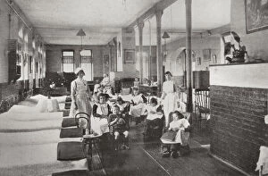 Disabled Collection: Caterham Asylum. Surrey - Disabled Childrens Ward