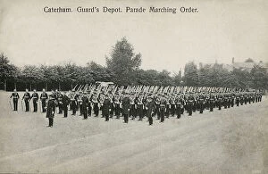 Depot Collection: Caterham, Surrey - Guard's Depot - Parade Marching Order