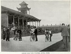 Athletics Gallery: Catford Gold Vase - cycling event 1897