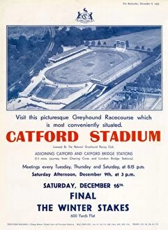 Images Dated 21st December 2010: Catford Stadium Advertisement