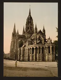 Bayeux Prints: The cathedral, Bayeux, France