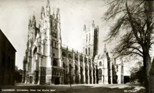 Canterbury Prints: The Cathedral, Canterbury, Kent