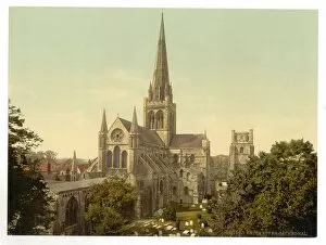 Images Dated 3rd May 2012: Cathedral, Chichester, England