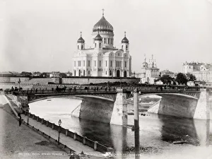 Saviour Prints: Cathedral of Christ the Saviour, Moscow, Russia