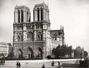 Cathedral church Notre Dame, Paris, France