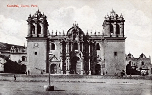 Images Dated 11th July 2016: Cathedral in Cusco, Peru, South America