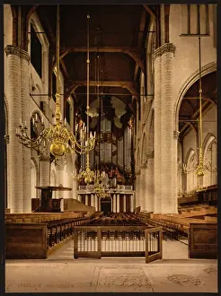 Rotterdam Prints: Cathedral (interior), Rotterdam, Holland