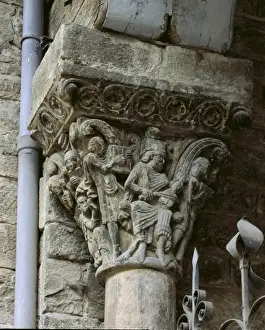 Edifices Prints: Cathedral of Jaca. 11th c. SPAIN. Jaca. Cathedral