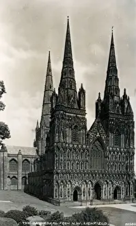 Newbury Prints: The Cathedral, Litchfield, Hampshire