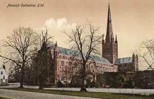 The Cathedral, Norwich, Norfolk, England