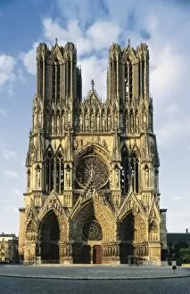 French Man Collection: Cathedral of Notre-Dame of Reims. 1211-1311