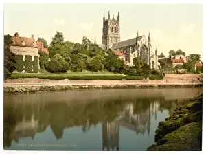 Cathedral, S. E. Worcester, England