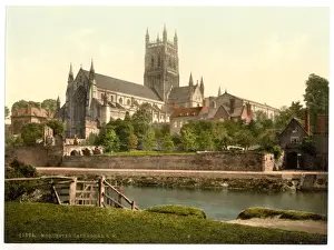Cathedral, S. W. Worcester, England