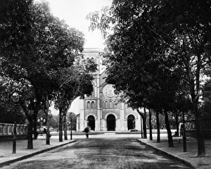 Minh Prints: Cathedral in Saigon (Ho Chi Minh City), Vietnam
